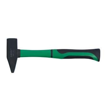 Молоток слесарный с обрезиненной фибергласовой рукояткой Oasis Eco 400 г 103010602003