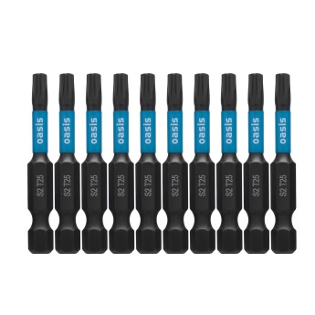 Набор торсионных магнитных бит Oasis TORX25x50 S2 10 шт 103011306016
